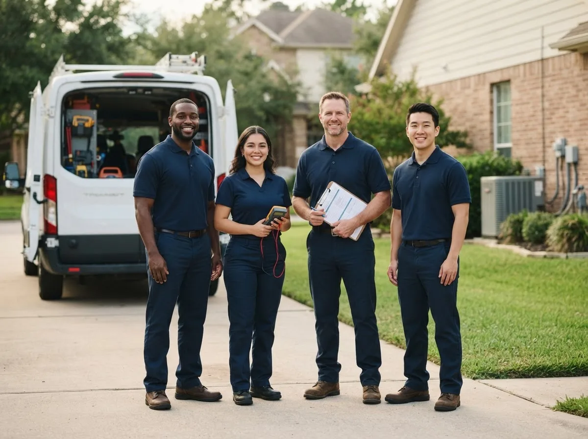 Certified HVAC technician near Marshville, NC